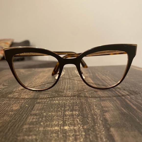 Authentic CHRISTIAN DIOR Cat Eye Glasses Havana - Picture 15 of 16